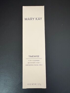 Mary Kay Timewise 4-in-1 Cleanser - Cream and Silver Packaging